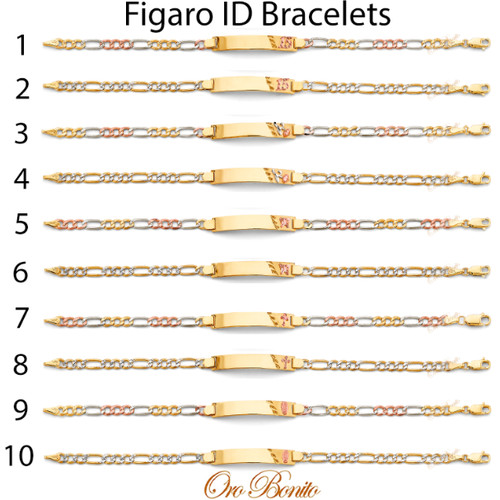 14k two tone tri - tri, gold