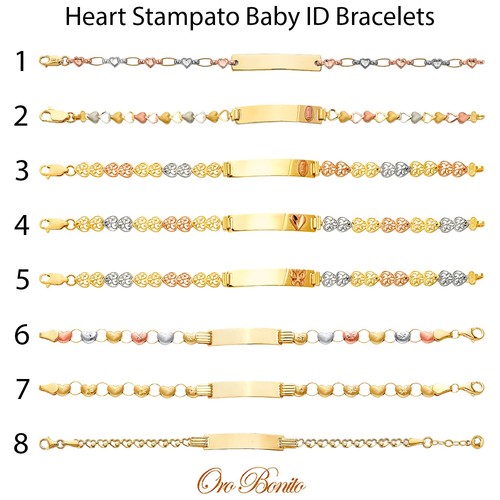 14k tri color gold - 14k, heart